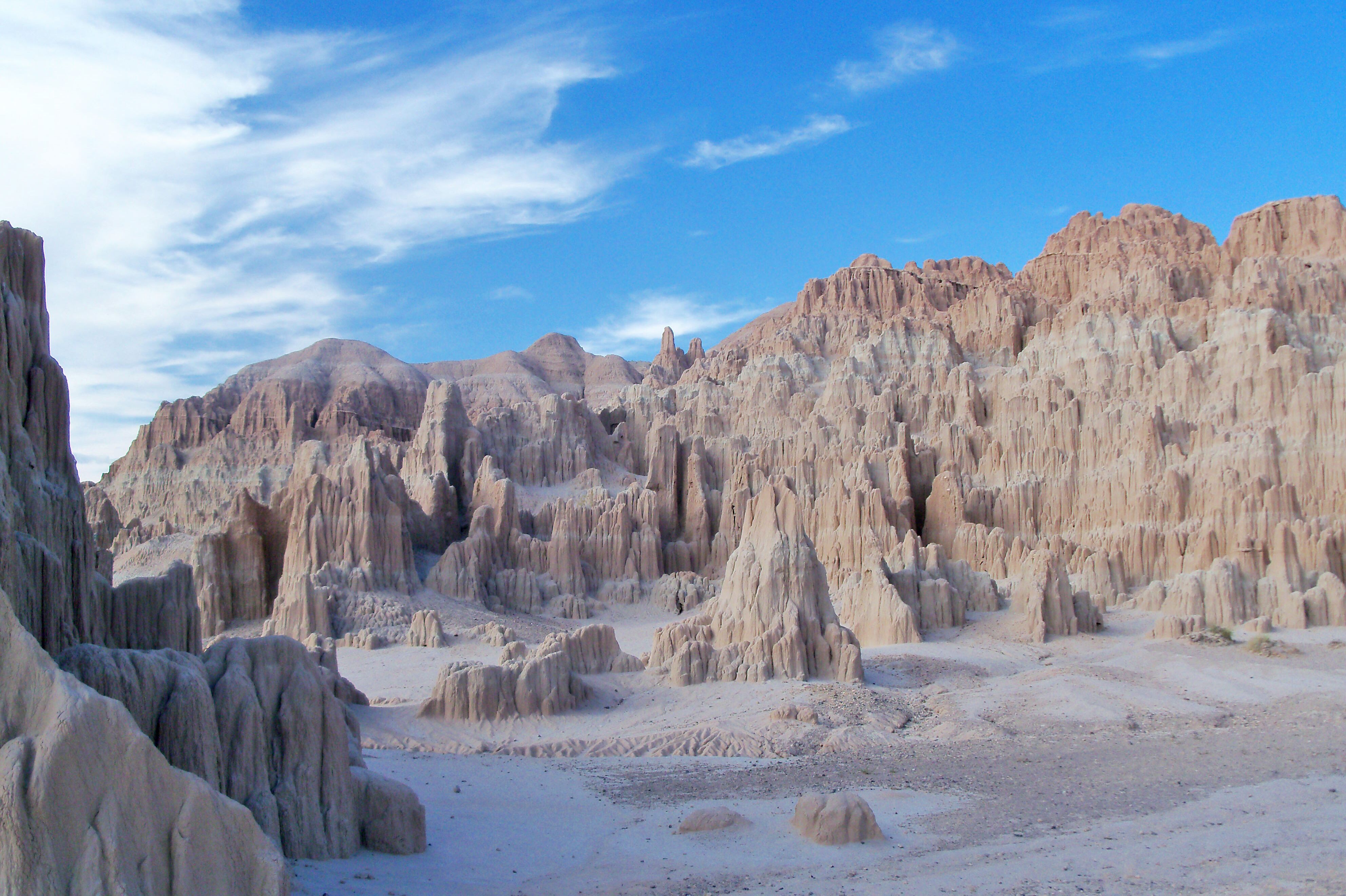 Cathedral Gorge State Park in Lincoln County, Nevada